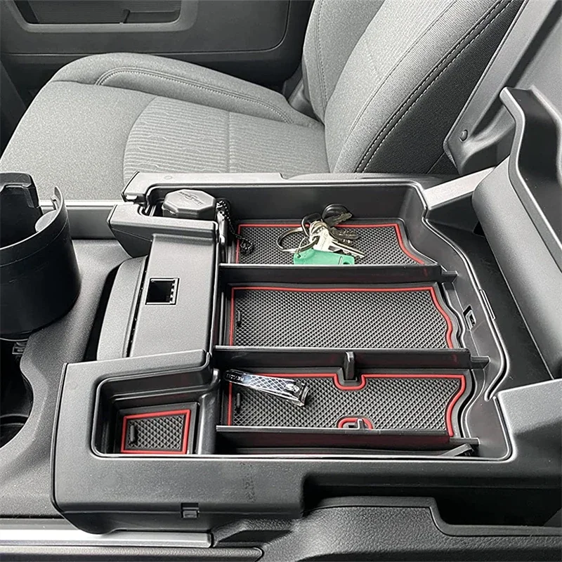 

For Dodge RAM 1500 2500 3500 2019 2020 2021 2022 2023 Accessories Car Armrest Box Storage Center Console Organizer Container