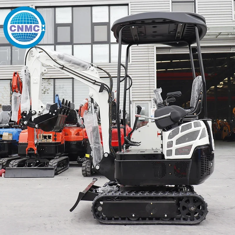 

Mini Excavator Digger 1.5 Tons Hydraulic Mechanical Excavator Attachment High-performance Easy to Operate Farm Garden