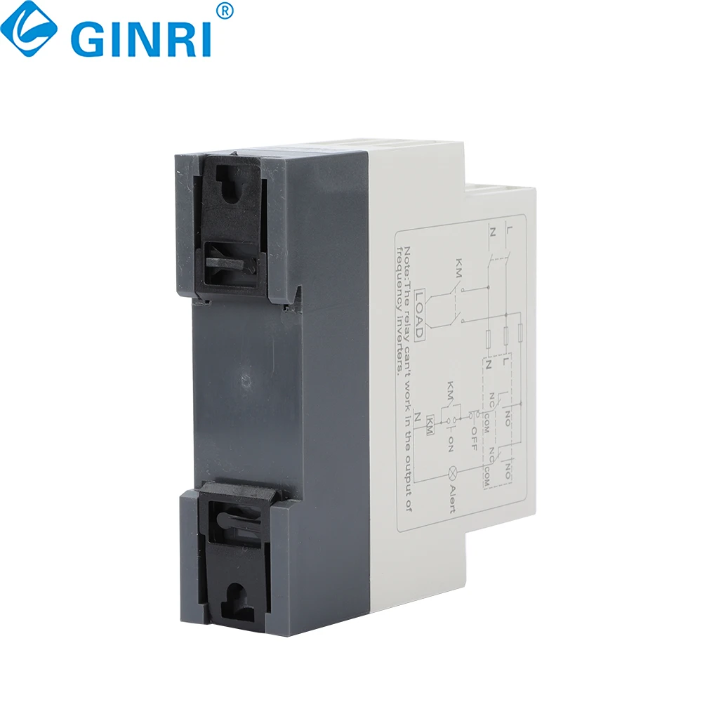 3PCS GINRI Adjustable Undervoltage Overvoltage SVRD-220W 220VAC Single Phase Protection Monitoring Relays Phase Failure