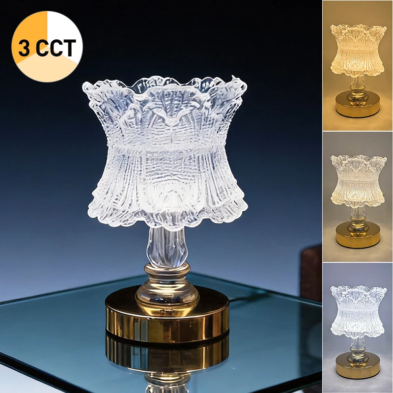 

LED rechargeable desk lamp floor lamp ambient light aluminum lamp 3 color temperature dining table foyer aisle