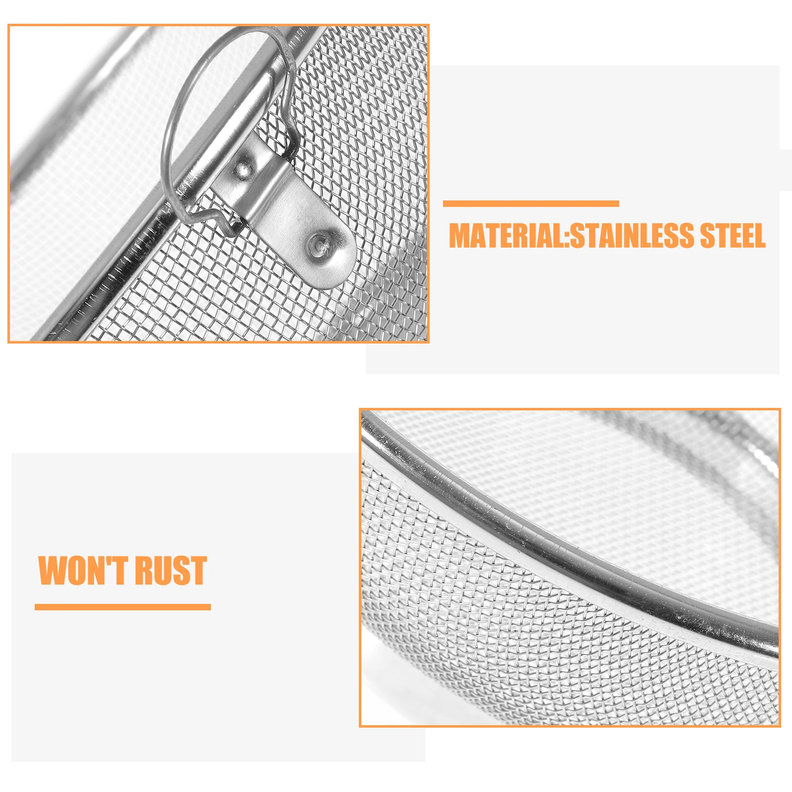 

Premium Stainless Steel Fine Mesh Strainer Rice Drainer Bowl Kitchen Filter Washing Basket Fruit Vegetable Drain Tool Colander
