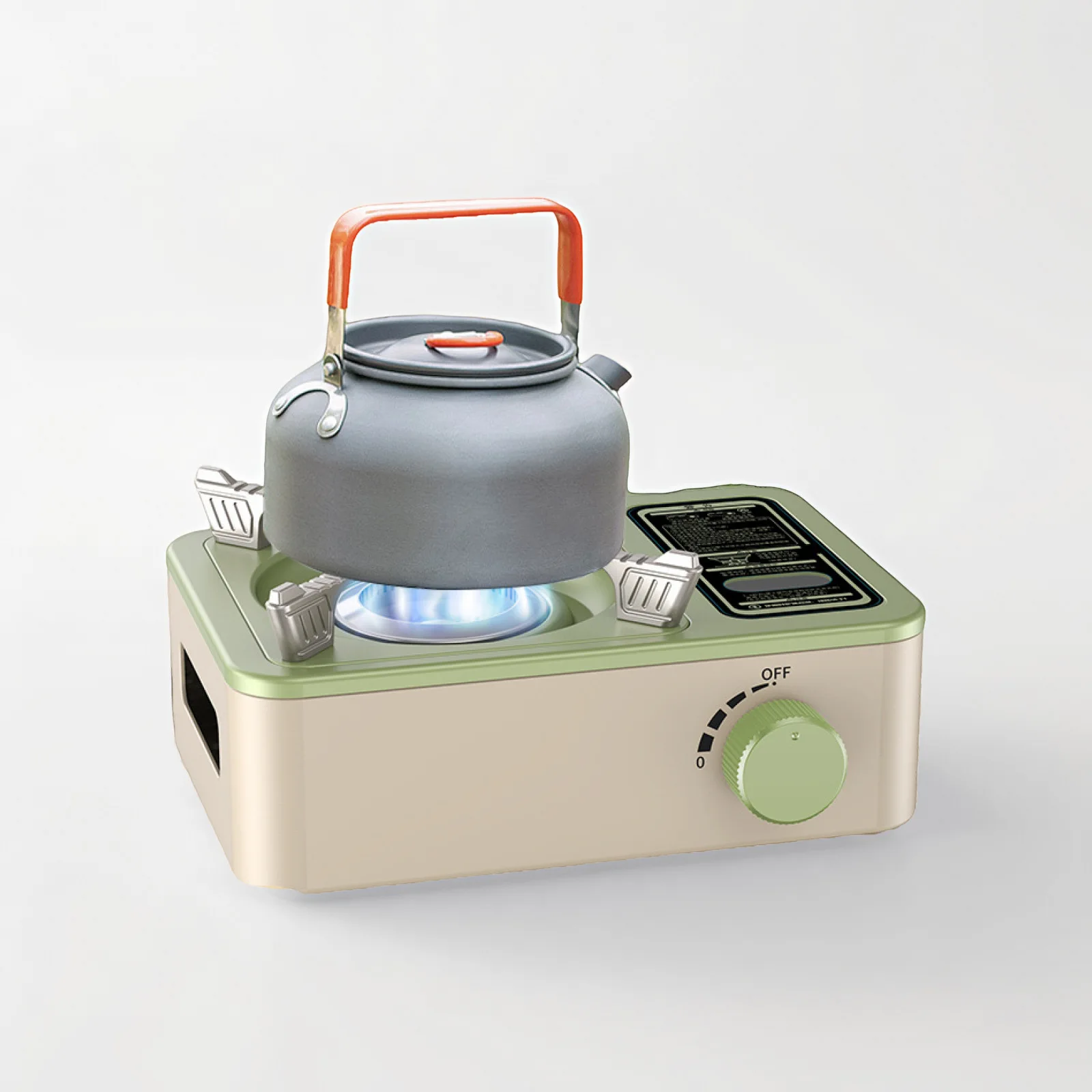 High Quality Lightweight Mini Butane Gas Stove Folding Windproof Split Camping Outdoor Picnics Fashionable BBQ Cooking Wholesale