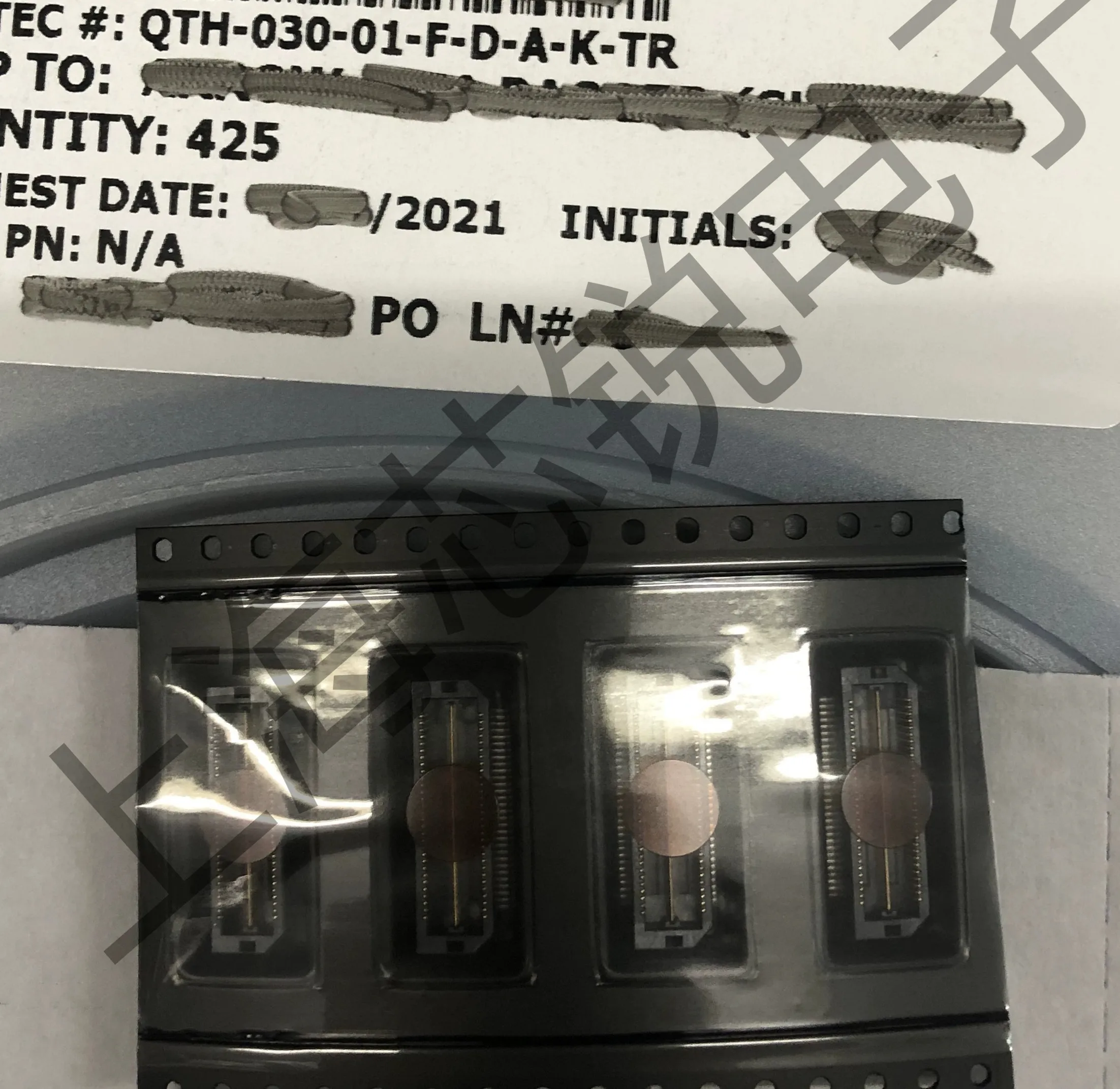 

1-10 шт./лот QTH-030-01-F-D-A-K-TR 60PIN 0.5MM SMD Новый оригинал