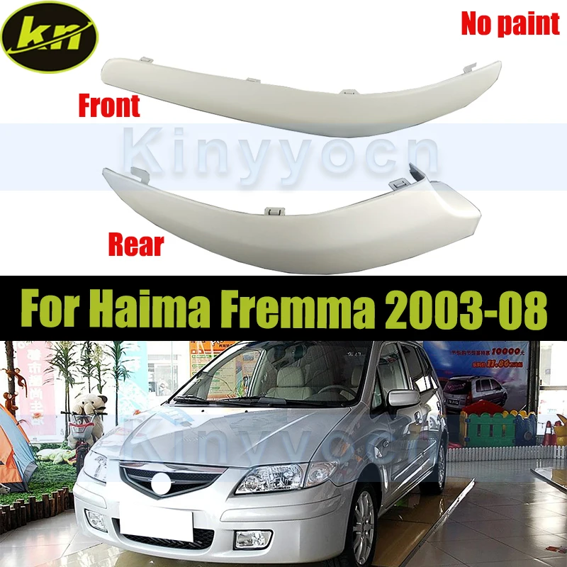 

Угловая крышка переднего или заднего бампера без краски для Haima Fremma 2003-2008, накладка на бампер