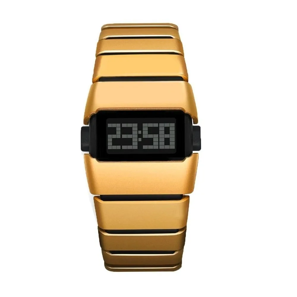 

Plastic LED Electronic Watch Lightweight Digital Sports Watch Unique Vintage Original Design Wristwatch Sports Activities