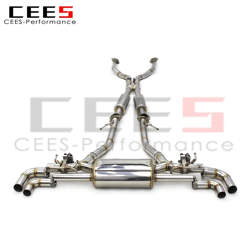 CEES Catback Exhaust System For Lexus LC500 LC500H 3.5L 2016-2021 Exhaust valve control Exhaust Pipe