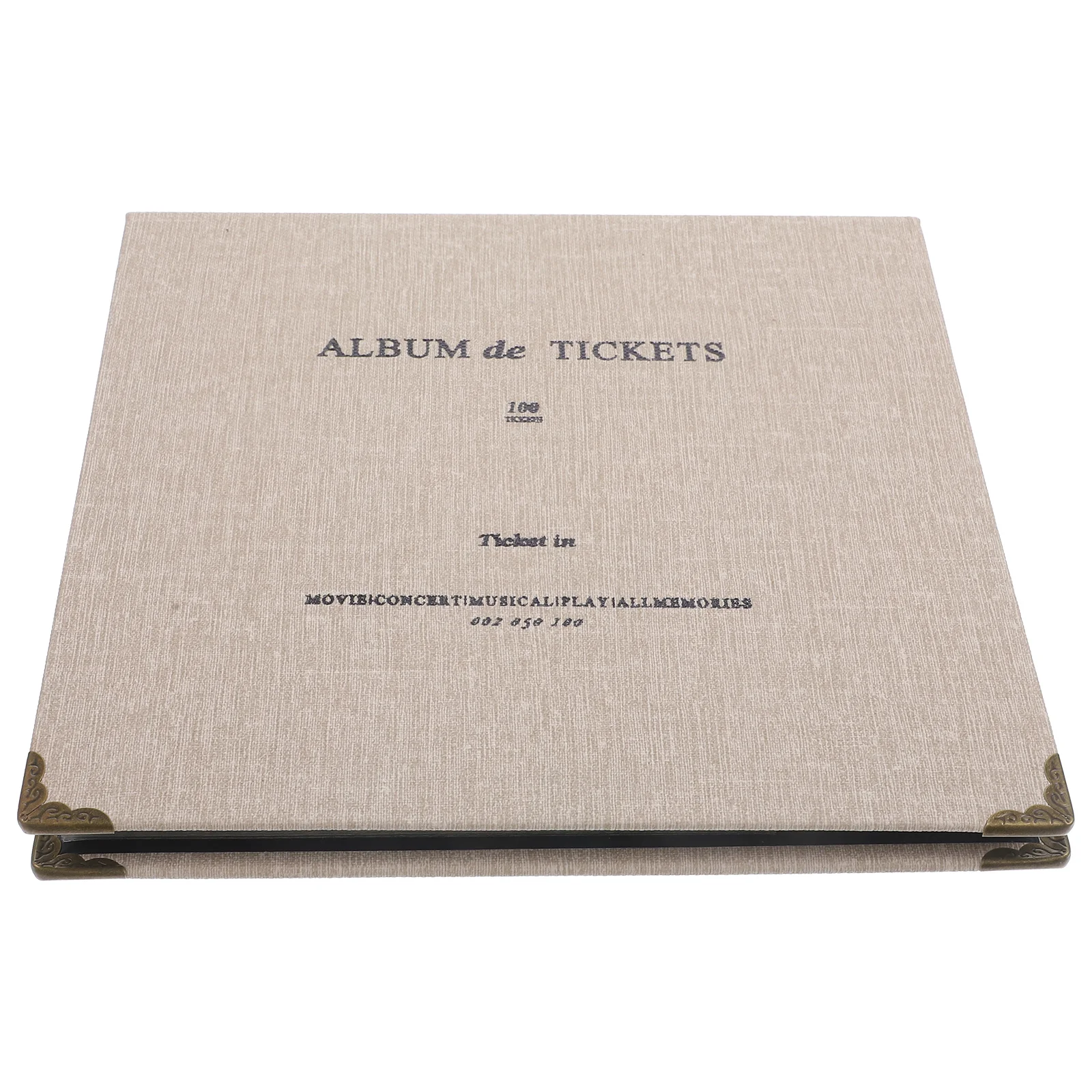 1 pezzo di archiviazione per ricevute di biglietti, caffè, organizer durevole, album di raccolta di fatture fotografiche, archiviazione di memoria per l'home office