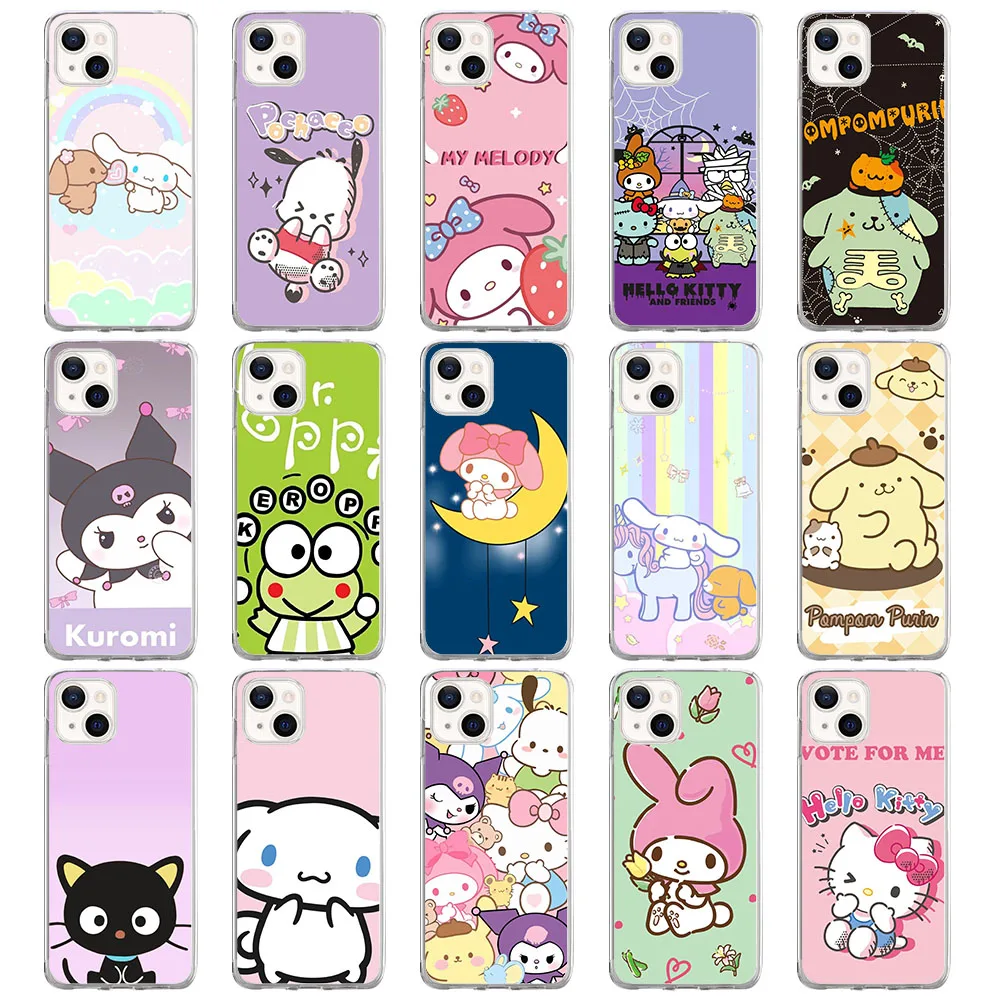 BY-63 Sanrio Soft Case For LG G8 G8X K52 K62 K42 K118 K11 K10 K22 K40 K12 X4 K40S K41S V60 ThinQ5 Plus