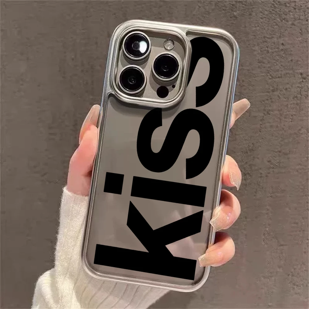 �Music is My Drug“ Muster Transparente Hülle für iPhone 15 Pro Max Hüllen iPhone15 16 17 11 12 13 14 Plus XS XR Galvanisierte Stoßfeste Schutzhülle – Detail 11