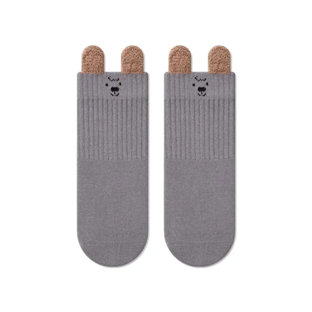 

Cute 1-3Years Cute Kids Socks Soft Cartoon Baby Socks Cotton Warm Pile Socks For Girls Boys