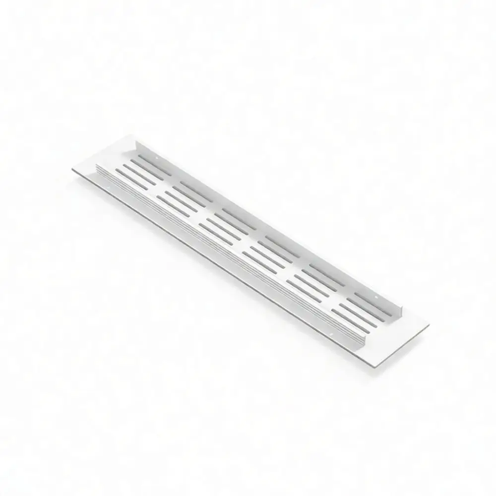 Aluminum Alloy Air Vent Rectangular Ventilation Grille Cabinet Closet Shoe Cabinet Cooling Mesh Cover Decorative Hardware