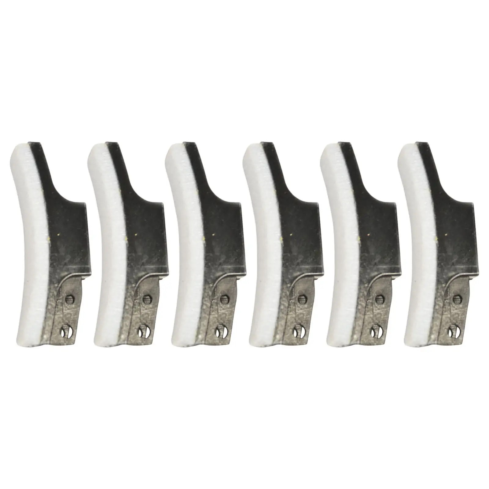 6Pcs Fitness Bike Brake Pads Felt Caliper Replacement Exercise Spinning Bike Brake Parts for Silent Smooth Braking