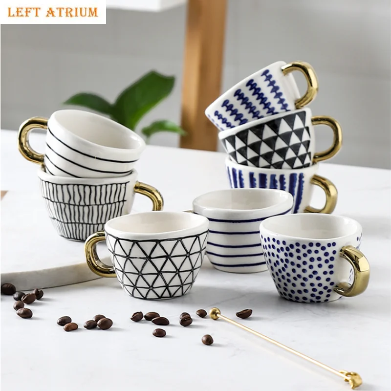 

Ceramic Espresso Cup Afternoon Tea Cups Small Coffee Cup Water Cups Tea Mug Milk Mug Coffee Mugs Tea Mugs Desktop Drinkware