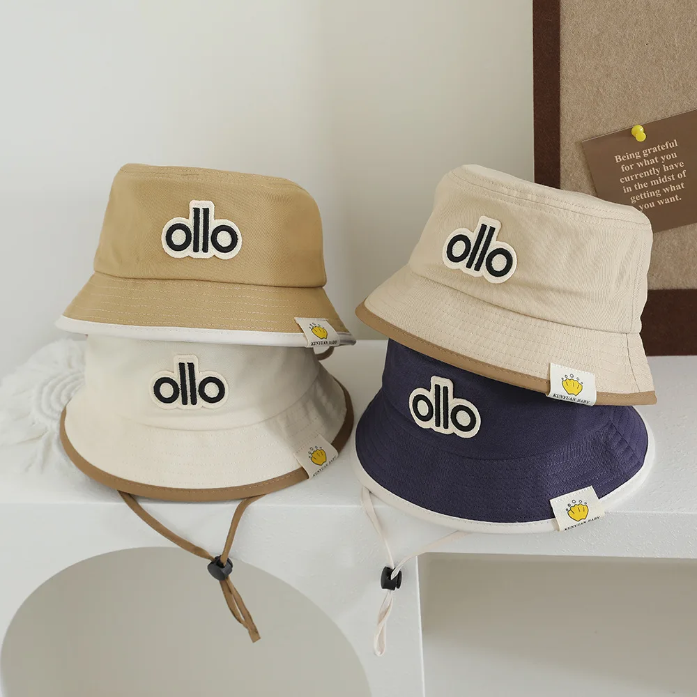 

Korean Style Letter Embroidery Fishing Autumn Cap Outdoor Sports Children Sun Protection Hat Breathable Windproof Ball Cap