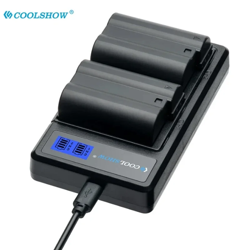 ENEL5 EN EL5 EN-EL5 Battery Charger for Nikon Coolpix P90 P100 P5000 P5100 5200 7900 P6000 P520 530 Camera Battery  Charger