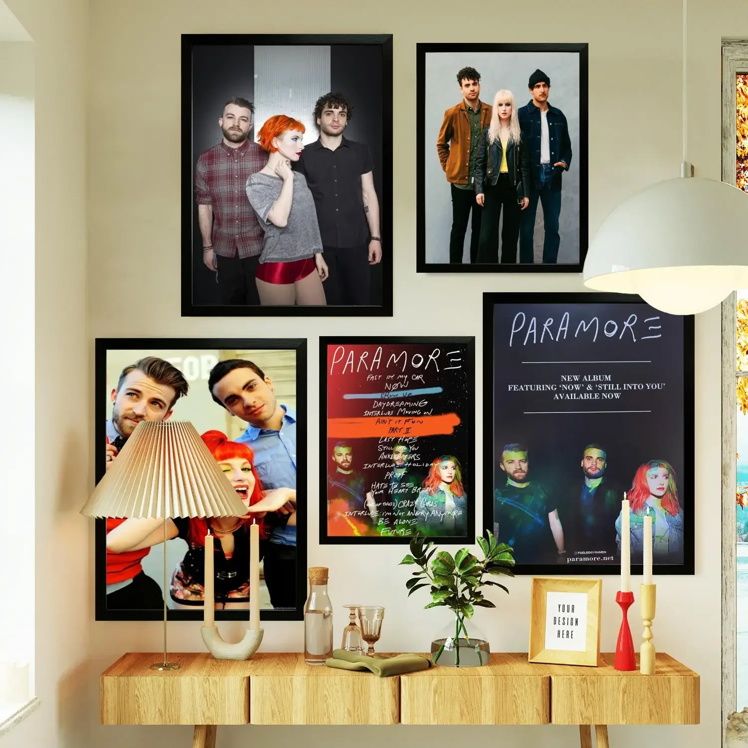 paramore Poster Prints Wall Art Canvas Painting Poster For Modern Family Living Room Home Decor