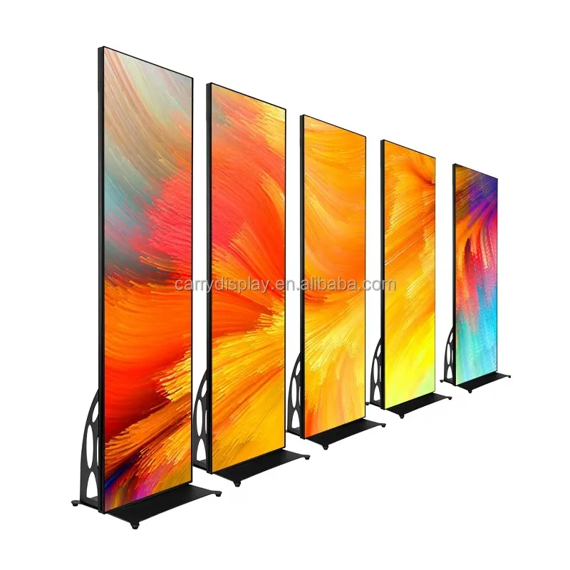 

Light Emitting Diode Digital Poster Holder Screen Display Indoor and Outdoor Digital Light Emitting Diode Poster