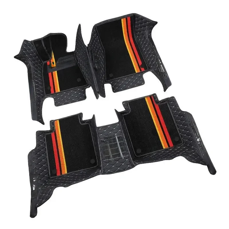 High-quality Wear-resnt Chenise Sound Insulation and Noise Reduction Sponge Car Foot Car Mats 4 Pieces