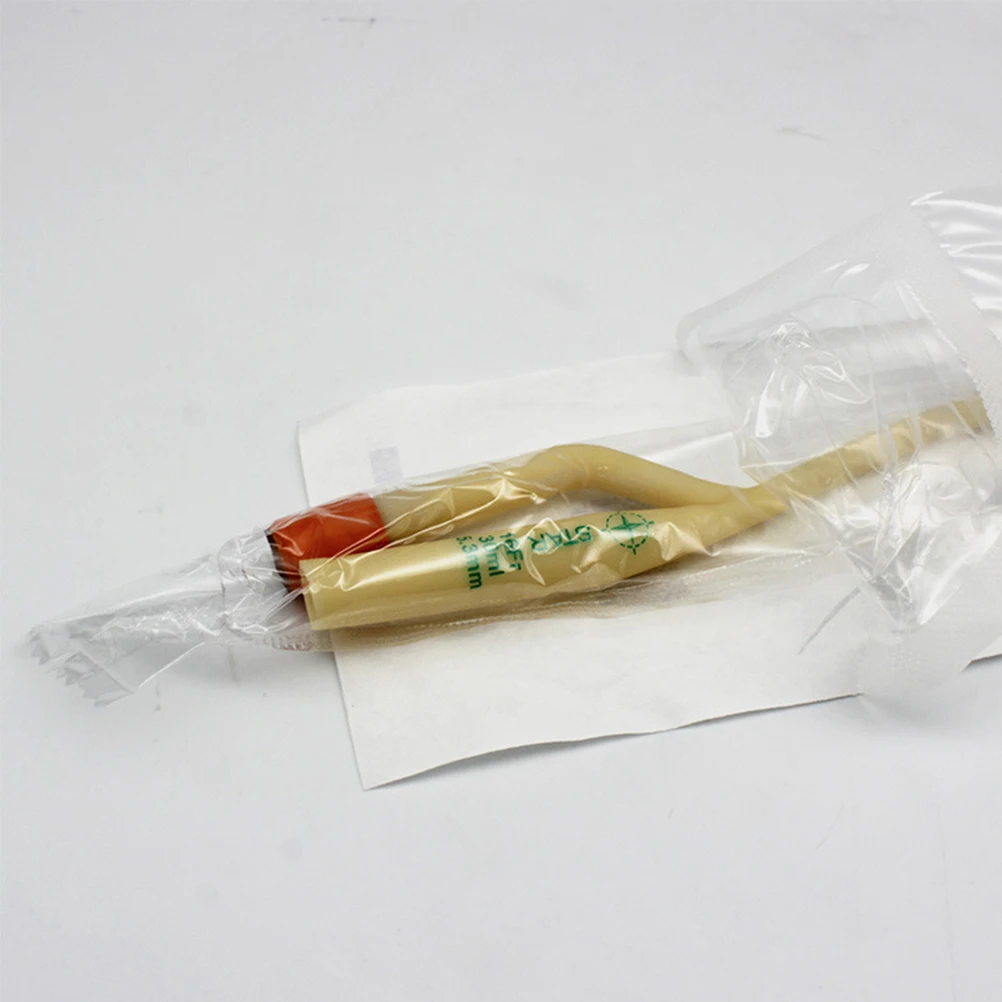

12 Pcs Urinary Catheter Disposable Catheters Urethral Tube Dual-chamber Urine Probe Patient