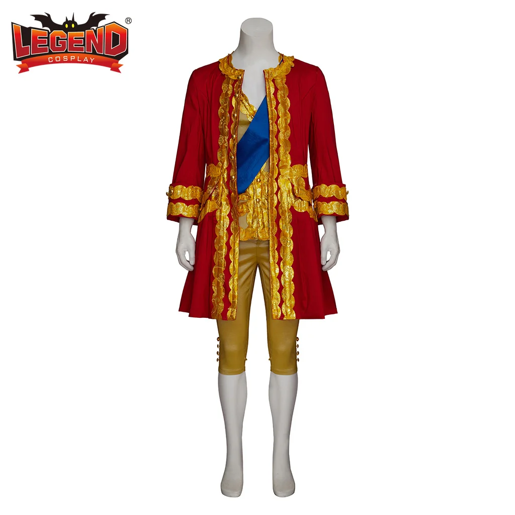 

18th Century Costume Men Elasticity Satin Victorian Rococo Medieval Court Noble Prince Wedding Suit Colonial Costume Full Suit