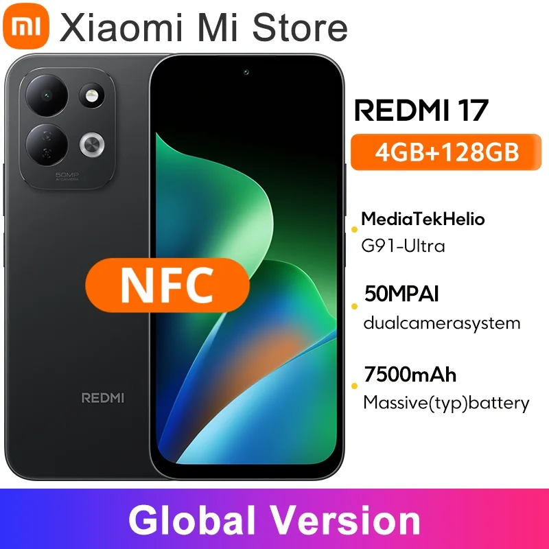 Смартфон Xiaomi Redmi Note 14 4G, 6/128ГБ, 8/256ГБ — фото товара