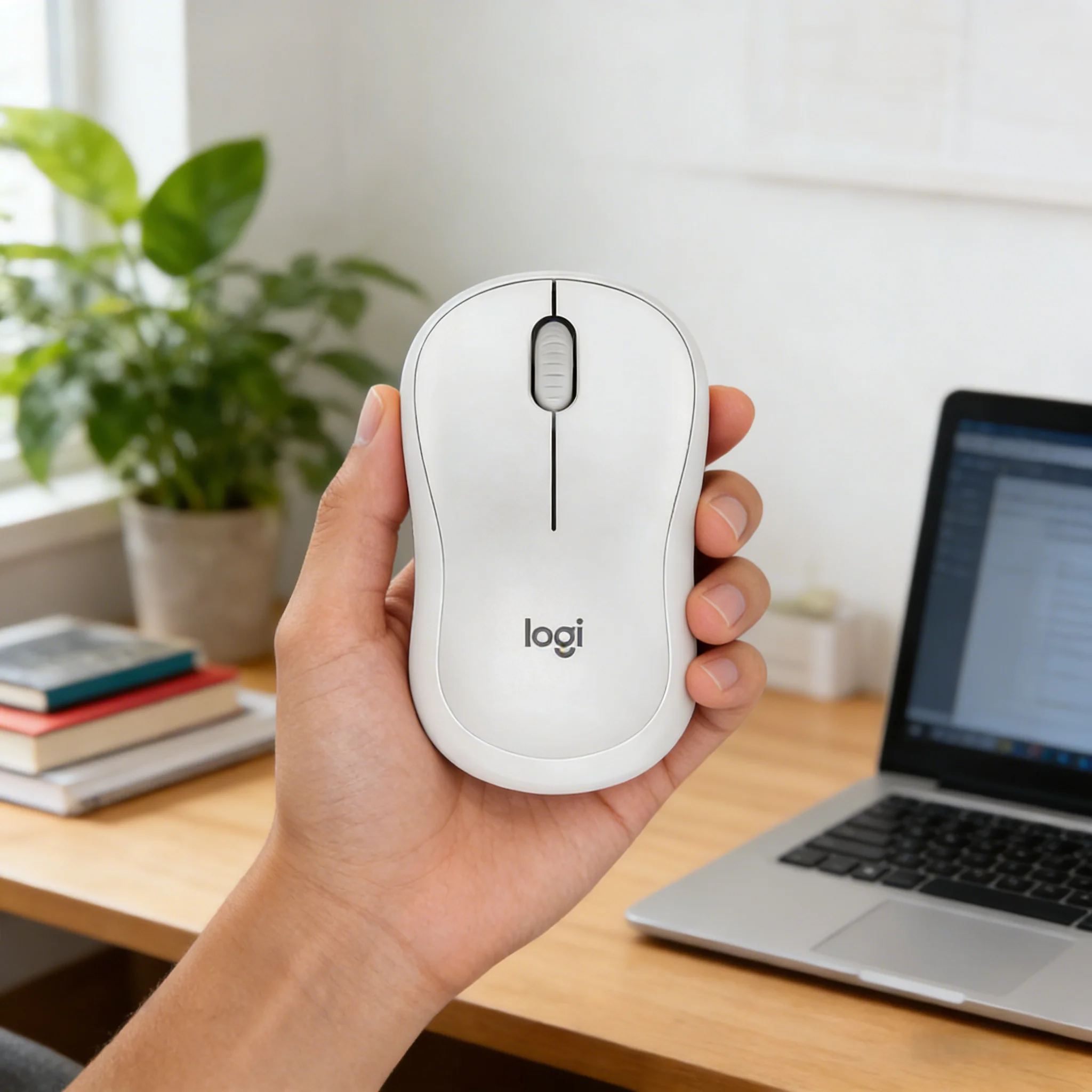 

Logitech M221 Silent Optical Mouse - Quiet Click Setup, 2.4GHz Signal, Smooth Performance, Students Freelancers Teams