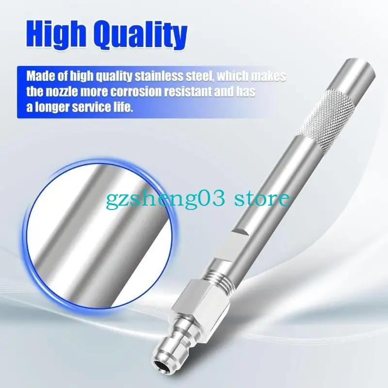

U75C 2 In 1 Pressure Adjustable Downstream Nozzle Suitable for High Pressure Cleaning For Hard to Reach