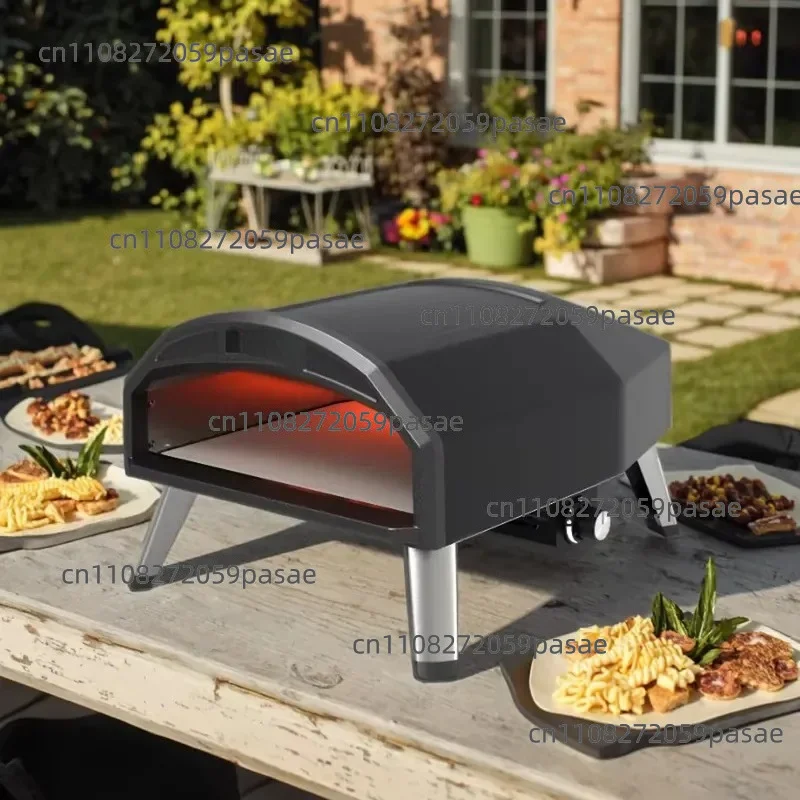 16  Cooking Surface Forno Horno De Pizza Modern Mobile Gas Pizza Oven