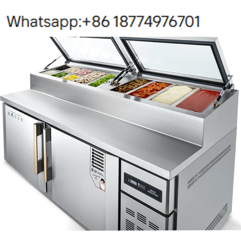 

Распродажа от производителя: Коммерческий настольный холодильник для салатов, однотемпературный, для приготовления пиццы и сэндвичей, холодильное оборудование