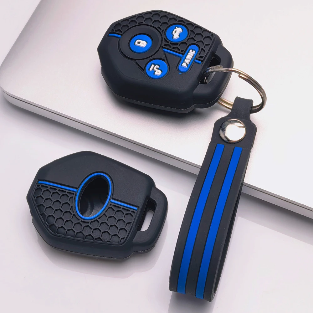 Key Shell Cover for Subaru Forester Impreza WRX STI Legacy Outback BRZ XV Anti-Scratch Shockproof Soft Grip Button Friendly