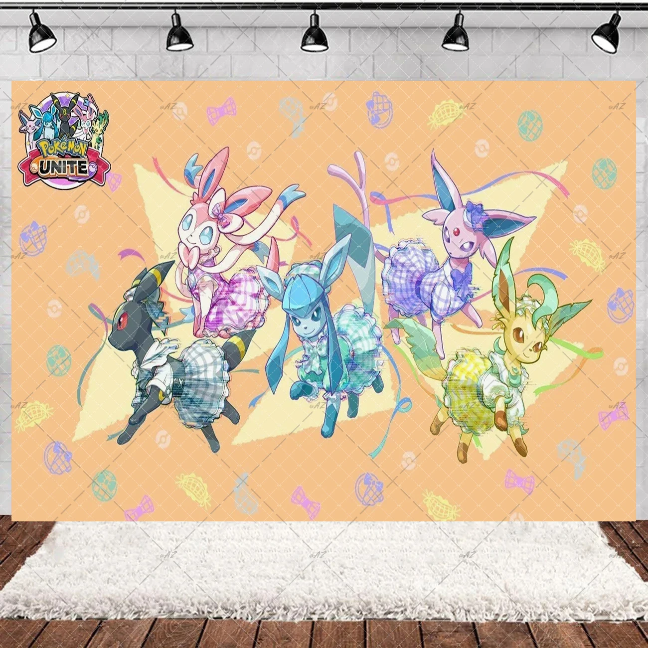 Pokémon Pikachu Pocket Monster Hintergrund, Geburtstagsparty-Dekoration, Hintergrundzubehör, Raum-Fotostudio-Requisiten, Banner, Kindergeschenke – Detail 4