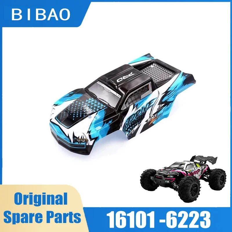 SCY 16101PRO 1/16 RC Car 6223, carcasa de coche azul, piezas de repuesto originales