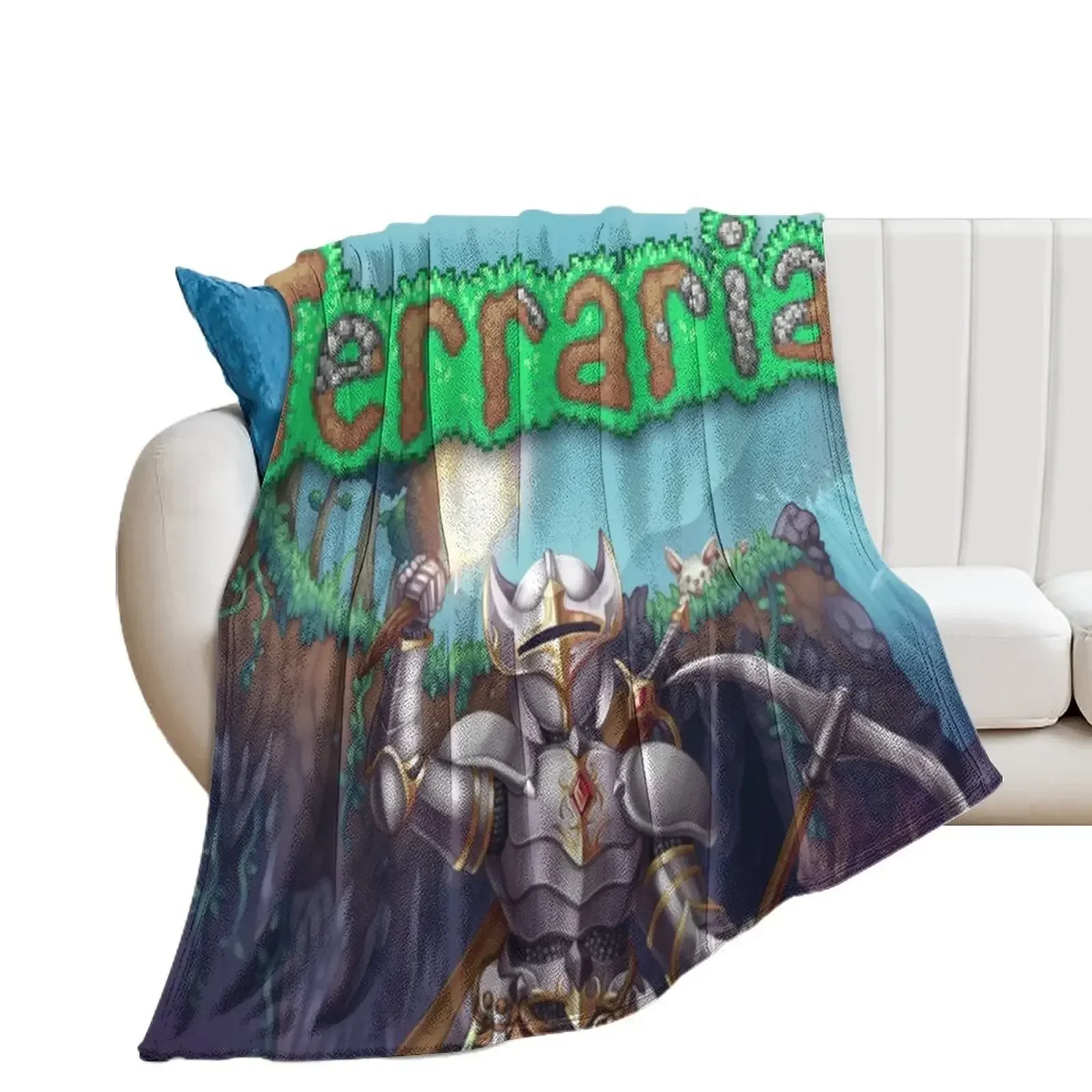 

Terraria - Indie Game Throw Blanket Blankets For Sofas bed plaid Blankets For Bed warm for winter Blankets