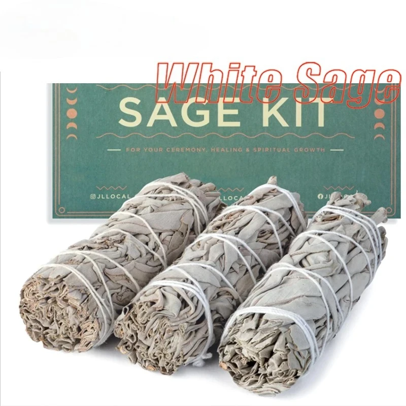 Original California White Sage bundle 40g, For purify negative energy Clean space Used in yoga SPA Meditate