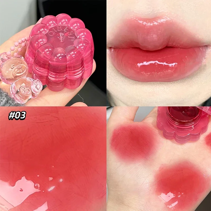 ลิปกลอส Qibest หลายสี ให้ความชุ่มชื้น เงางาม ลิปพลัมเพอร์ สำหรับมือใหม่ ลิปสติกเนื้อลิควิด แต่งหน้า ปัดแก้ม บลัชออนเนื้อครีม