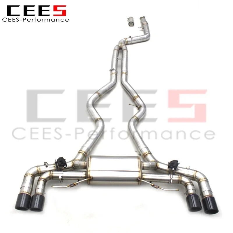 CEES Performance Titanium Catback Exhaust Systems For BMW M340/M340i G20 3.0T 2019-2023 Racing Sport Car Exhaust Pipe Muffler