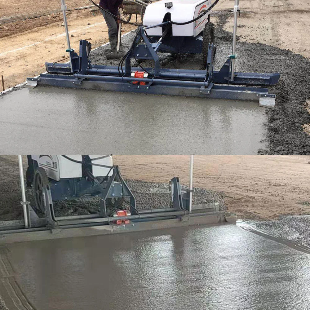 HA100-4D per impieghi gravosi 30-400 mm. Schermo in cemento per attrezzature per la costruzione di strade di livellamento stradale