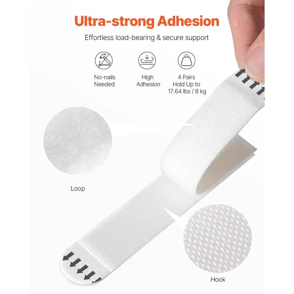 شرائط تعليق الصور 16 زوجًا مقاس X-Large بدون ضرر