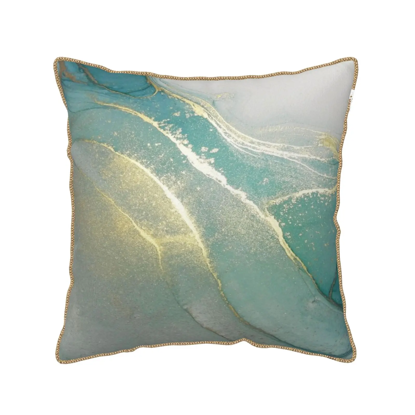 

High-grade gold-plated pillow case home sofa cushion does not contain stuffing pillowcase