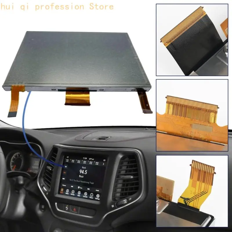 Direct Touch Dashboard Display Replacement, Center Console LCD Screen Panel for Navigation, Media Access and Routine Vehicle