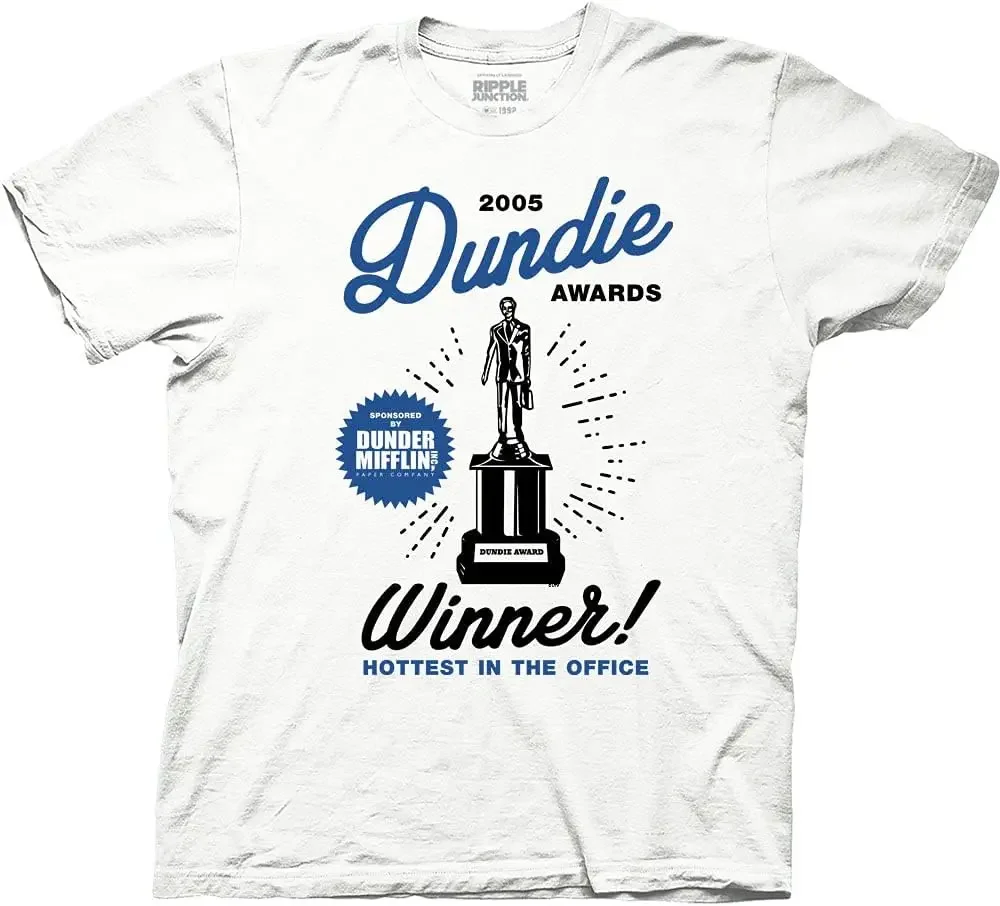 The Office Men's Short Sleeve T-Shirt Dundie Award Winner Hottest Dunder Mifflin TV Show Officially Licensed