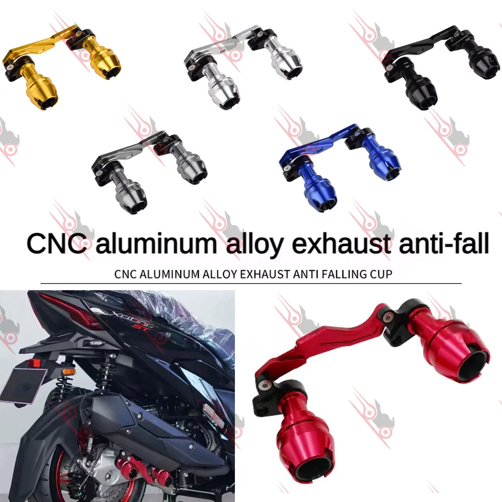 Motorcycle Front and Rear Wheel Crash Balls For YAMAHA NMAX125 N-MAX155 Falling Protection Crash Slider Modification Accessories