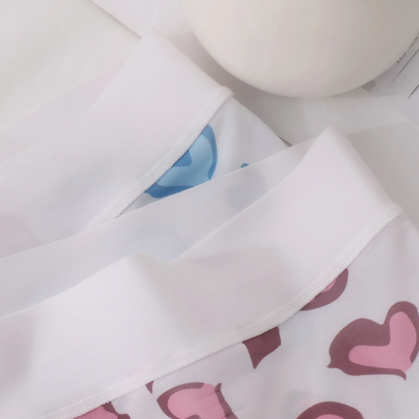 ملابس داخلية نسائية رائعة من الحرير الجليدي 78% بوليستر بطبعة قلب قابلة للتنفس ملابس داخلية صيفية