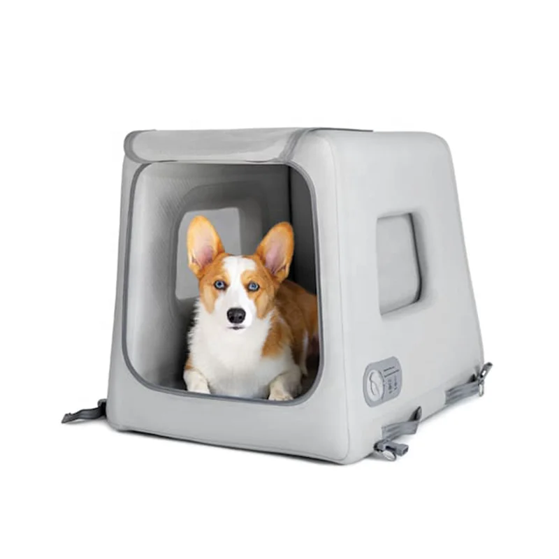 Durable Dog Outdoor House Drop Stitch Inflatable Travel Dog Kennel For Outdoor And Travel