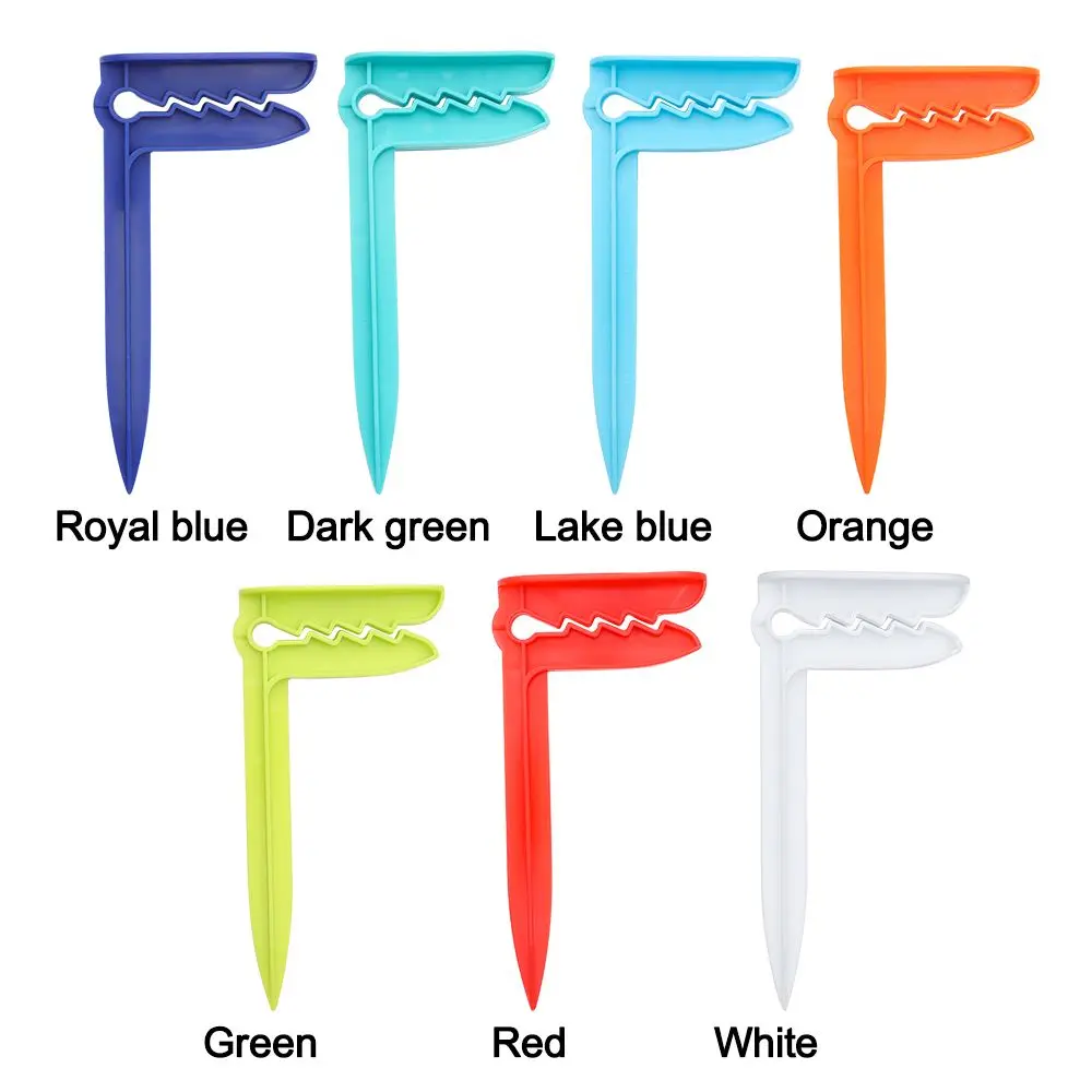 4PCS Beach Towel Clip Camping Mat Clip Outdoor Decorative Clothespins Sheet Holder Towel Clamp Clothes Pegs Tent Clips