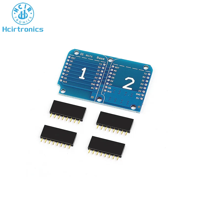 D1 Mini WIFI IoT Development/Adapter Board 1 to 2 Dual Base for D1 Mini