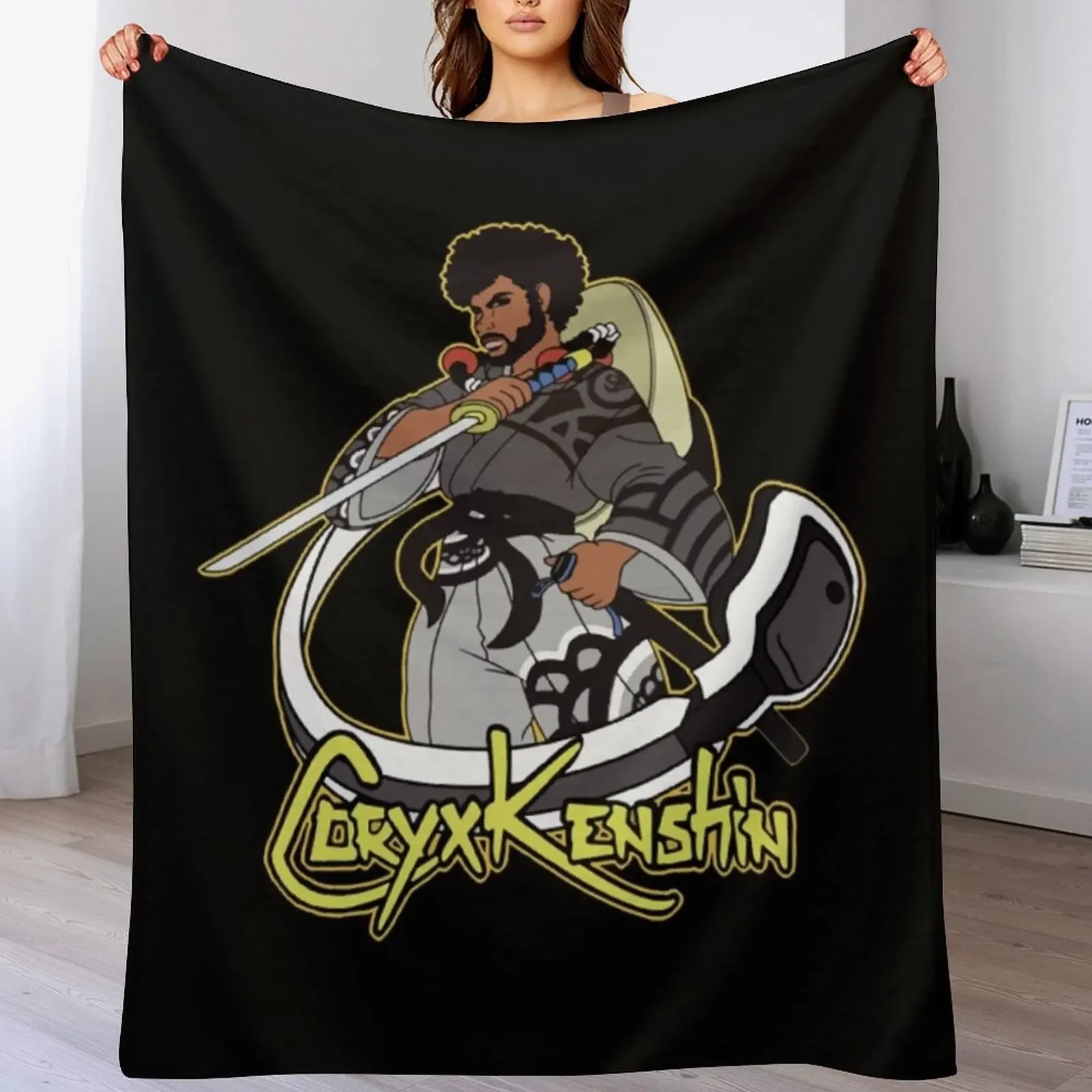 

Coryxkenshin Throw Blanket Blankets Sofas Of Decoration Single Plaid Soft Plush Plaid Blankets
