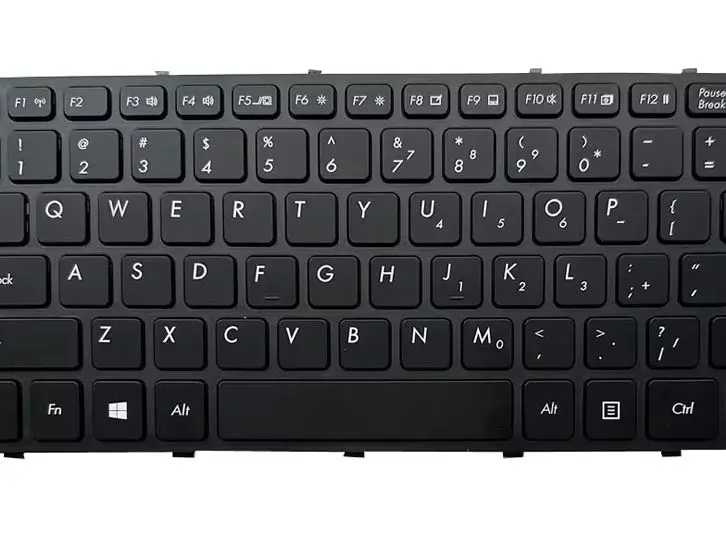 For Getac OEM S410 SL2DZDAAADXX Laptop With Backlit Keyboard United States US Black With Frame New