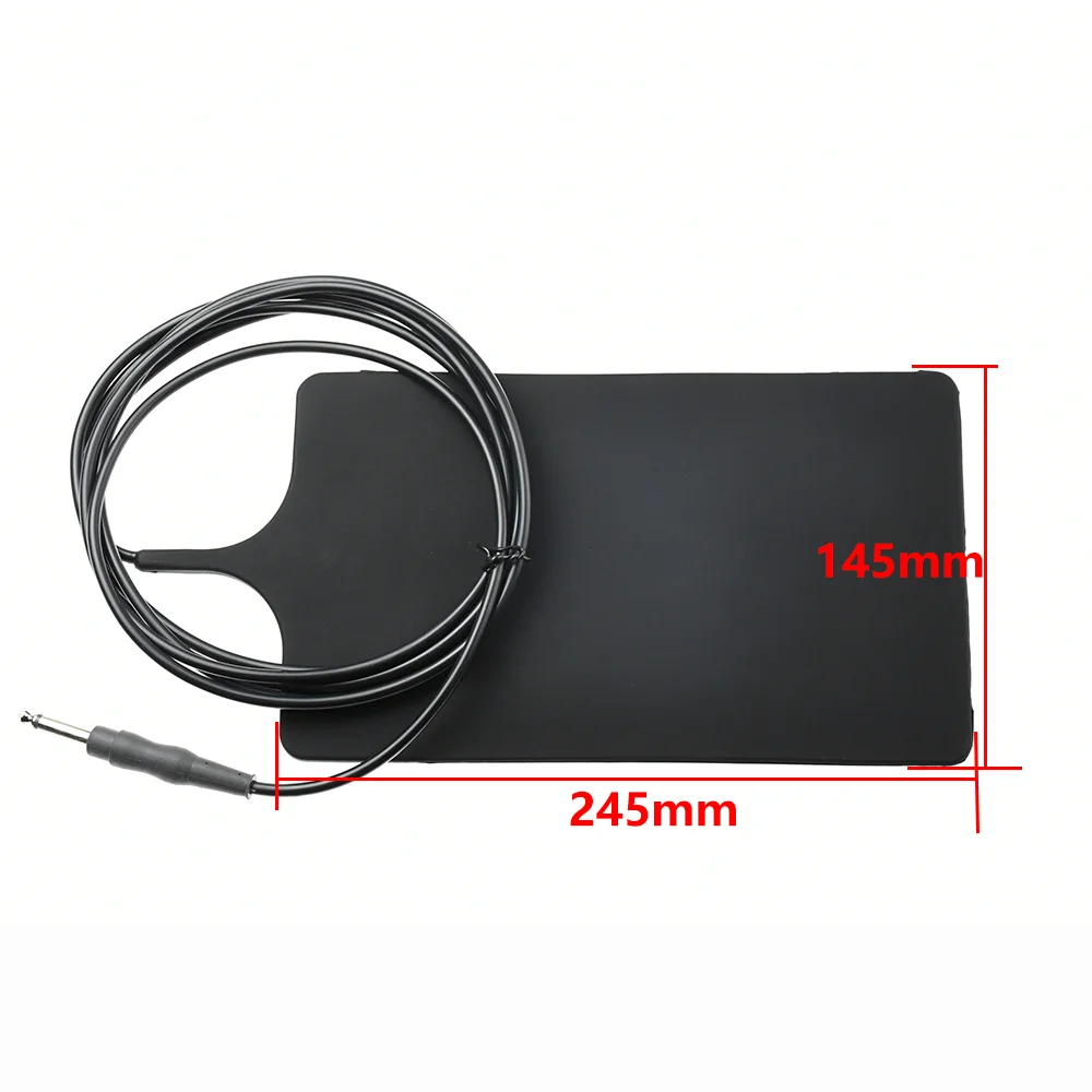 Reusable silicone ESU grounding negative plate for adult 145*245mm child 116*160mm with cable 6.3mm connector two holes connecto