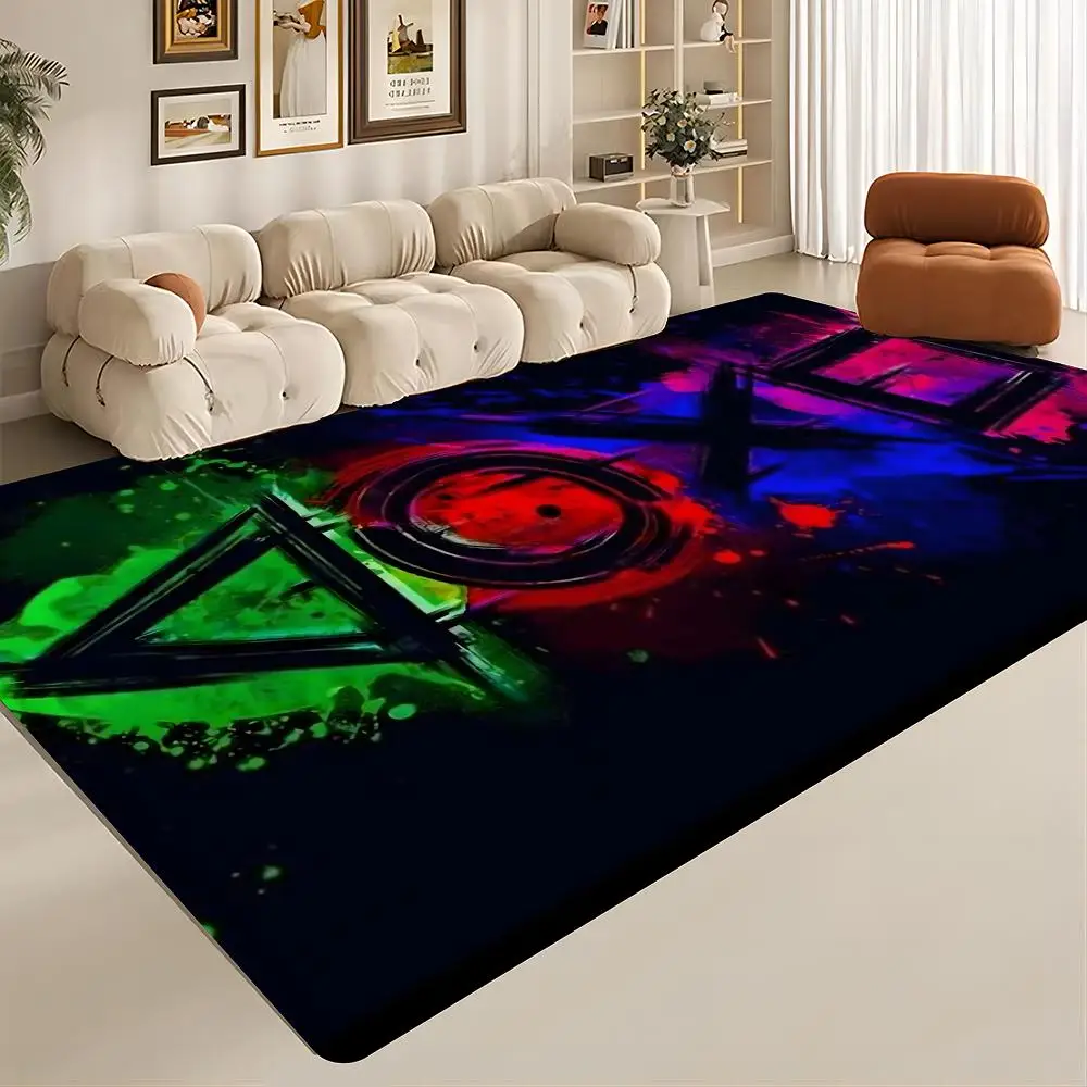 

Game Console-P-Playstation Floor Mat Entrance Door Mat Rectangle Anti-slip Home Soft Badmat Front Door Indoor Mat Toilet Rug